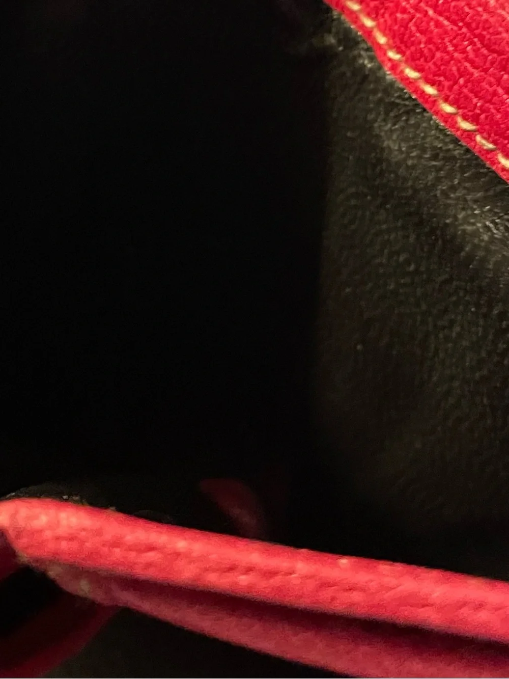 Gucci Black Wallet with Pink Trim and Logo